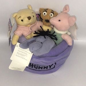 Honeypot ,Pooh, Tigger, Piglet, and Eeyore